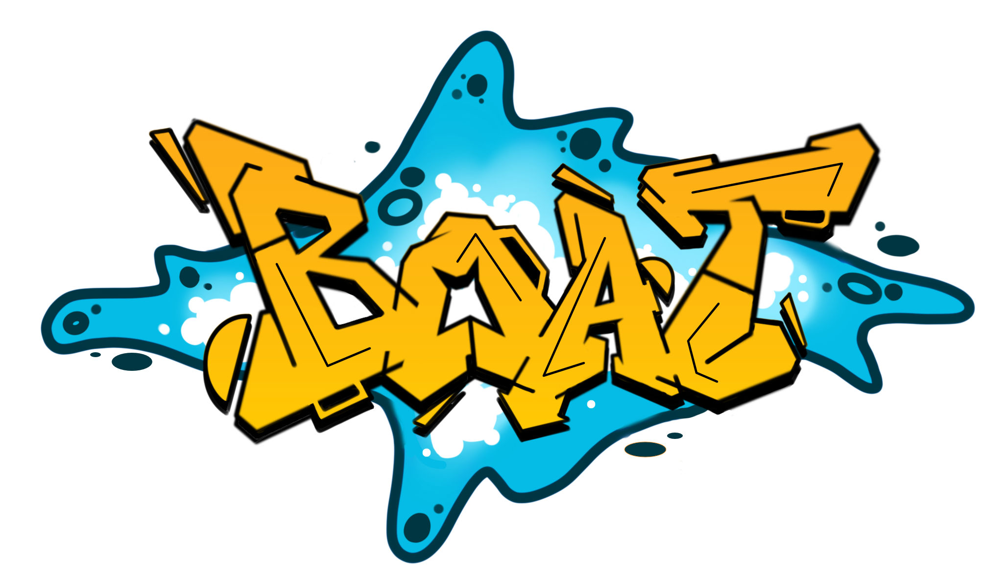 boat Graffiti Tutorial Step 12 graphic