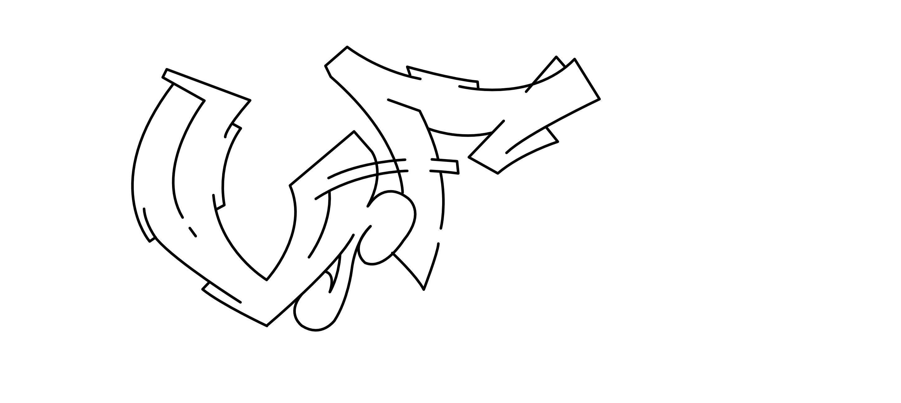 ufo Graffiti Tutorial Step 2 graphic