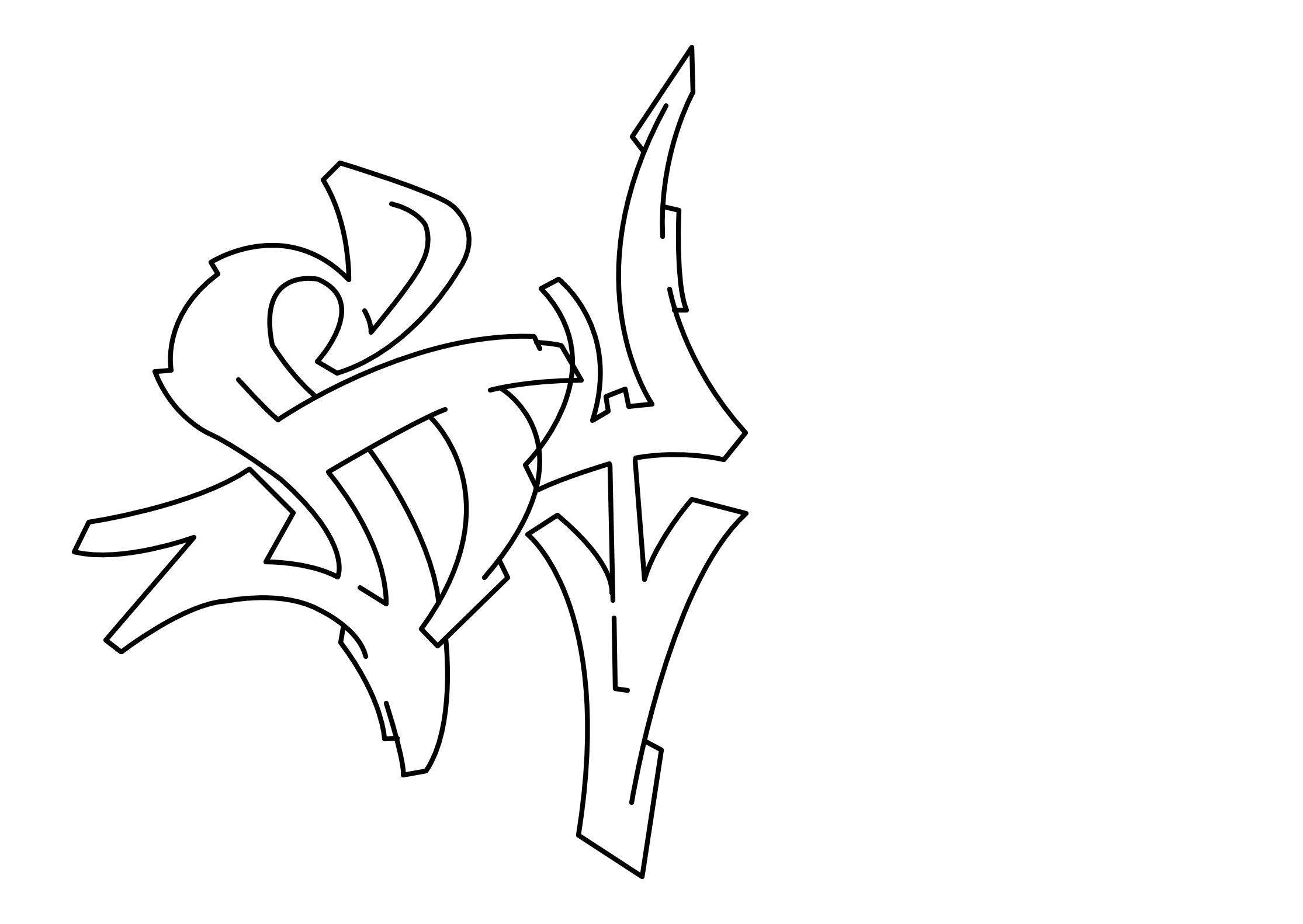 style Graffiti Tutorial Step 3 graphic