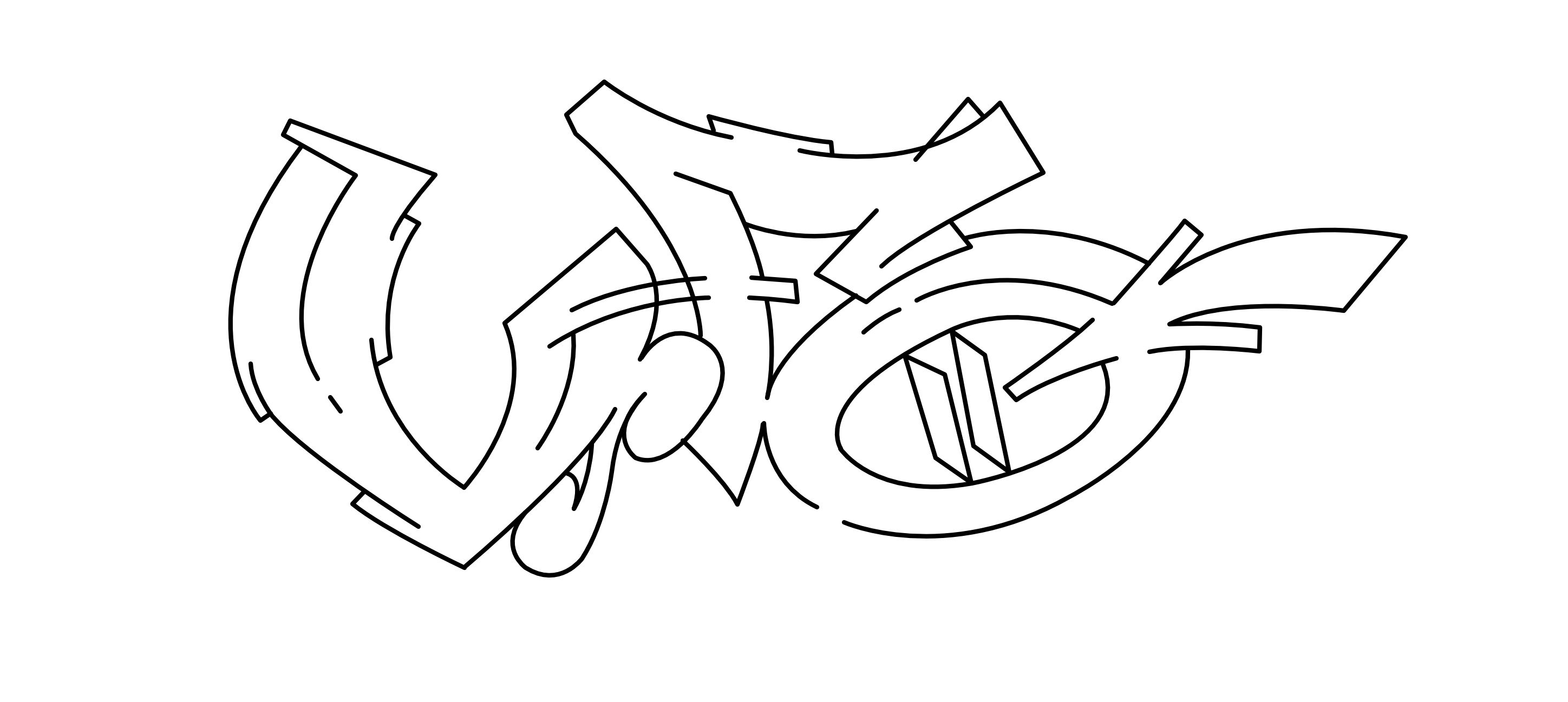 ufo Graffiti Tutorial Step 3 graphic