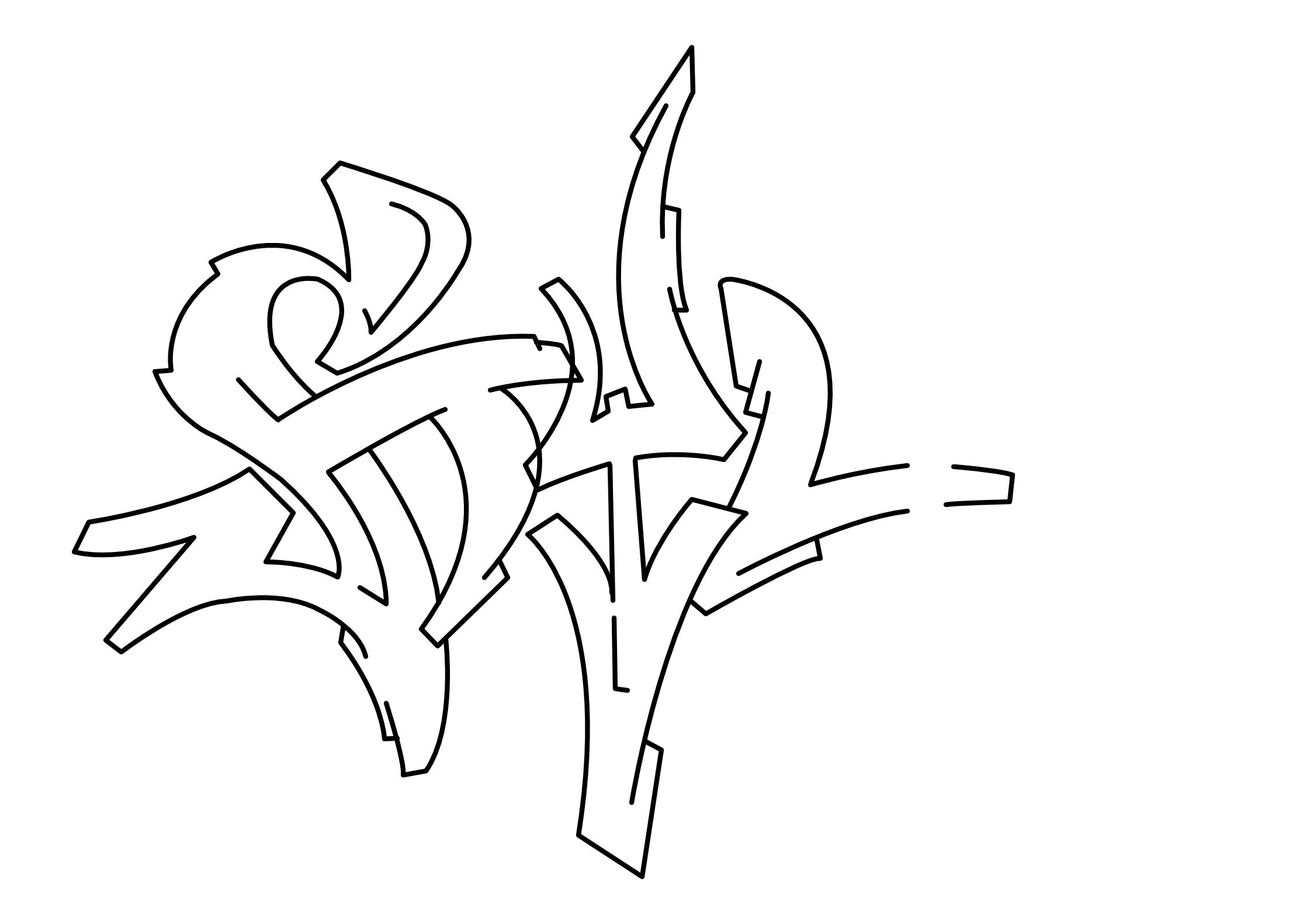 style Graffiti Tutorial Step 4 graphic
