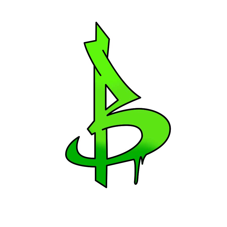 How to draw graffiti letter B step 4 graphic