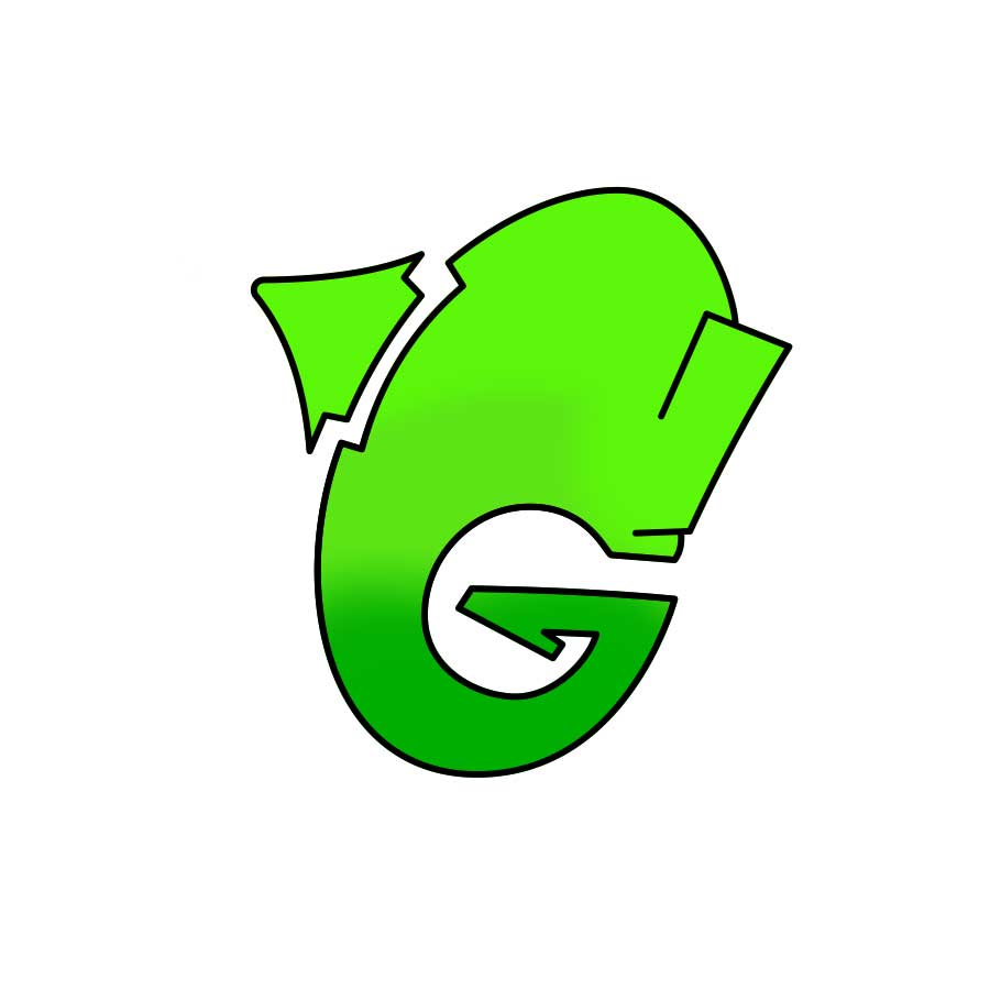 Anleitung zum Zeichnen des Graffiti-Buchstaben G - vierter Schritt Grafik