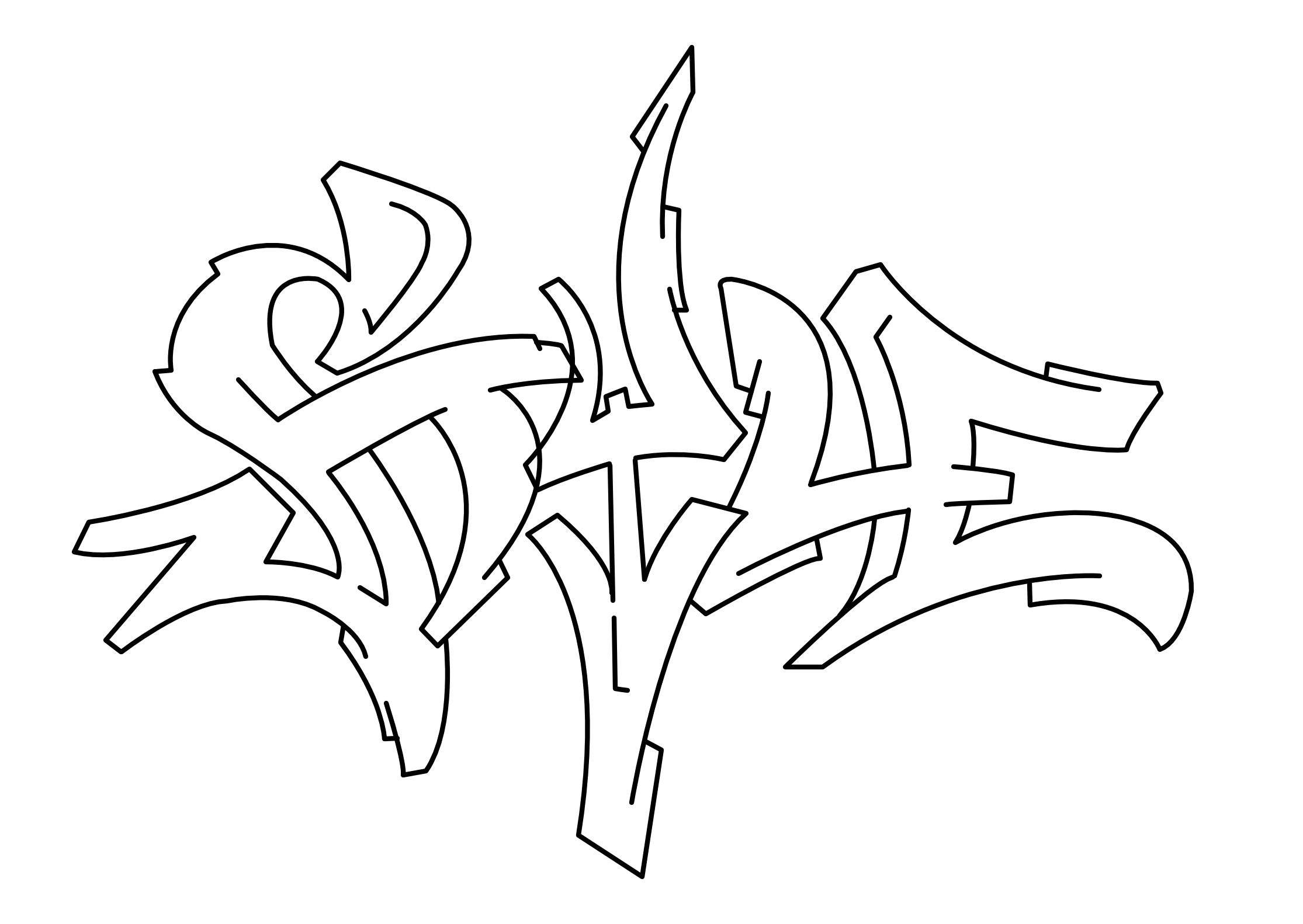 style Graffiti Tutorial Step 5 graphic