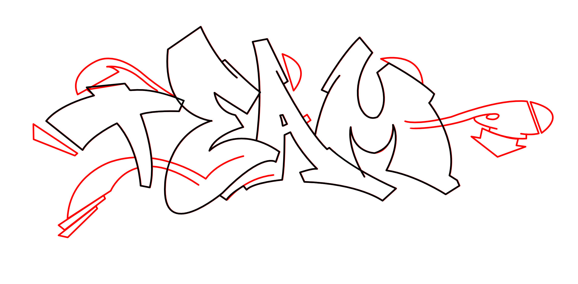 team Graffiti Tutorial Step 5 graphic