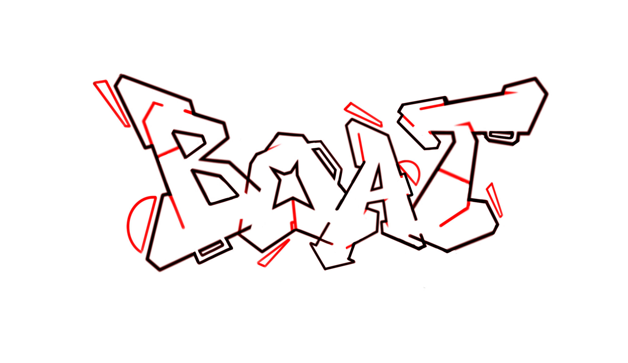 boat Graffiti Tutorial Step 5 graphic