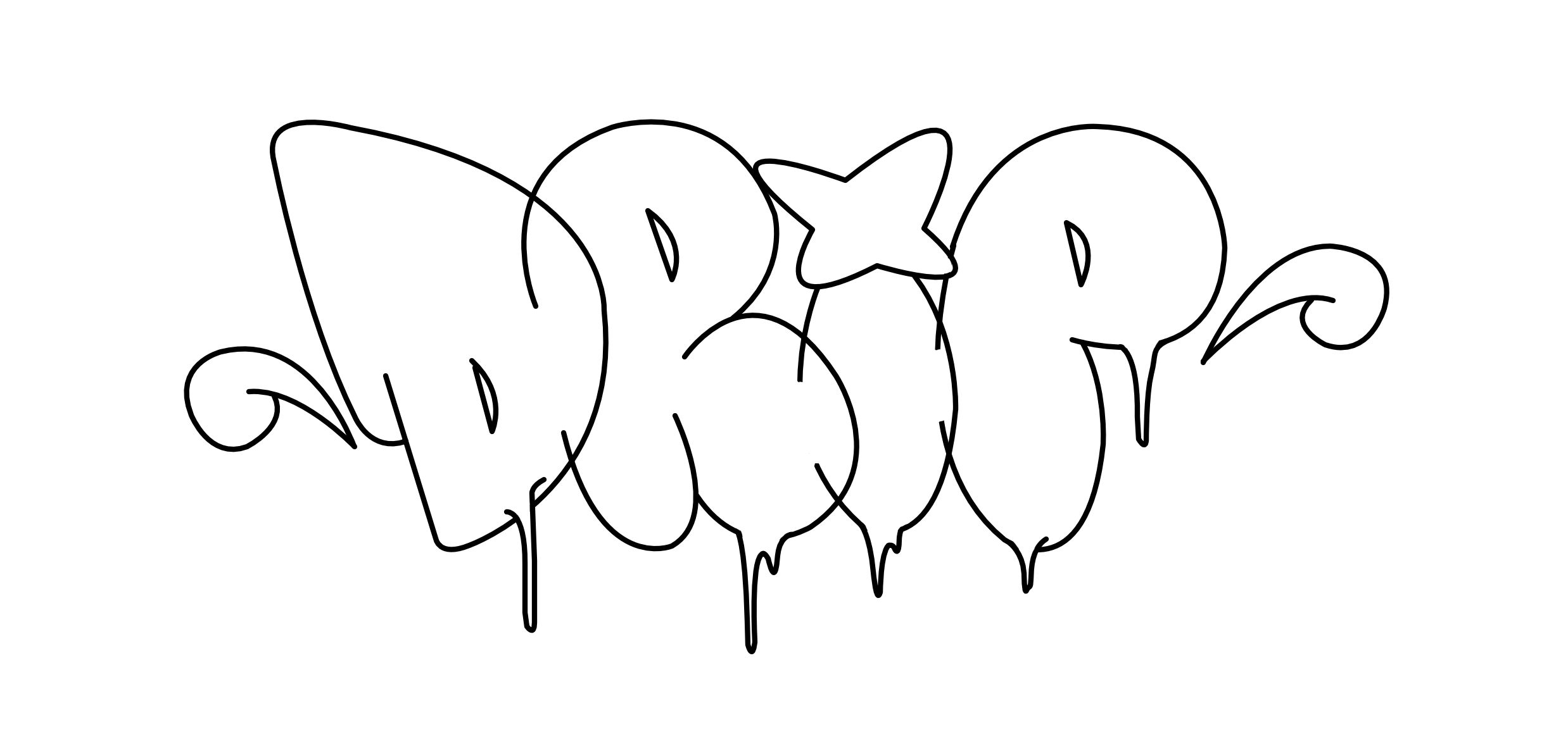 drip Graffiti Tutorial Step 5 graphic