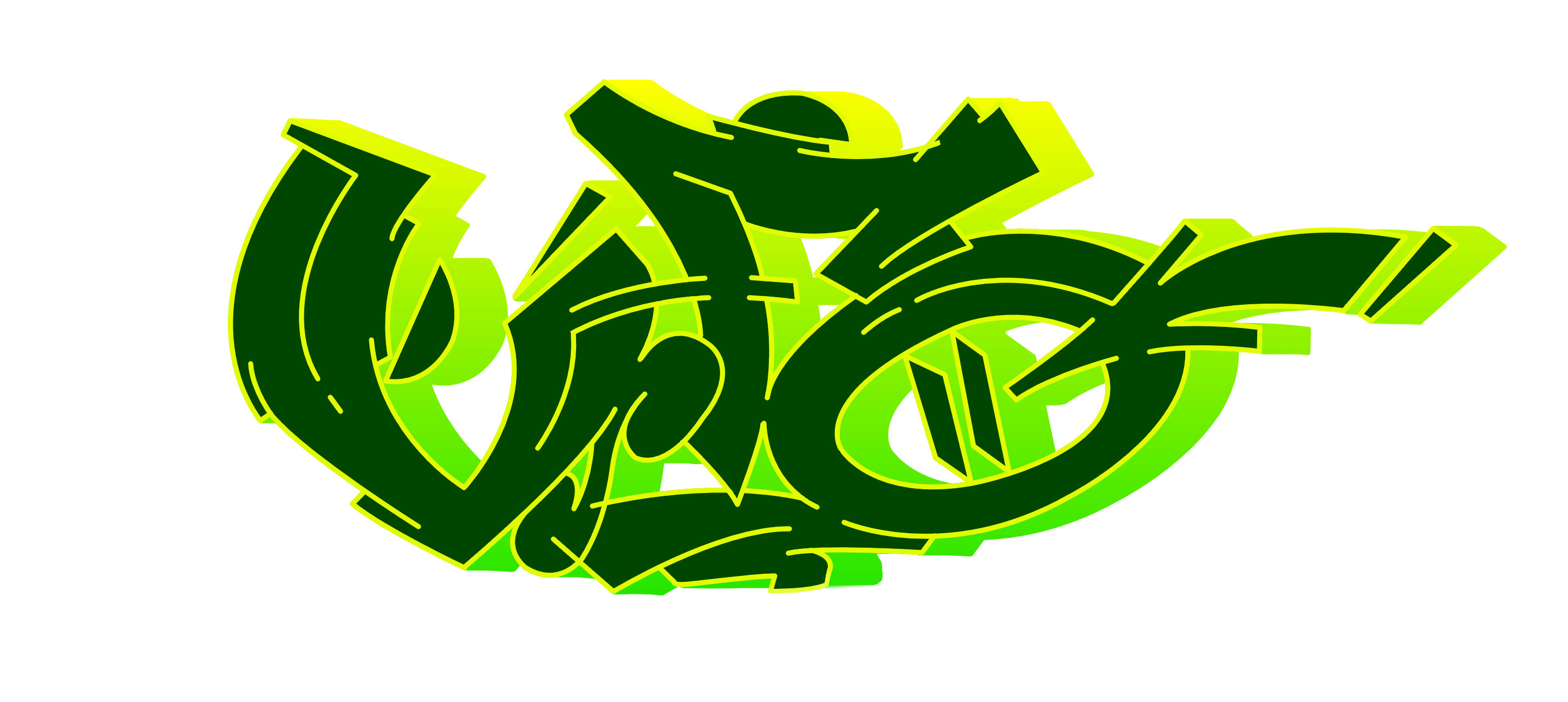ufo Graffiti Tutorial Step 6 graphic