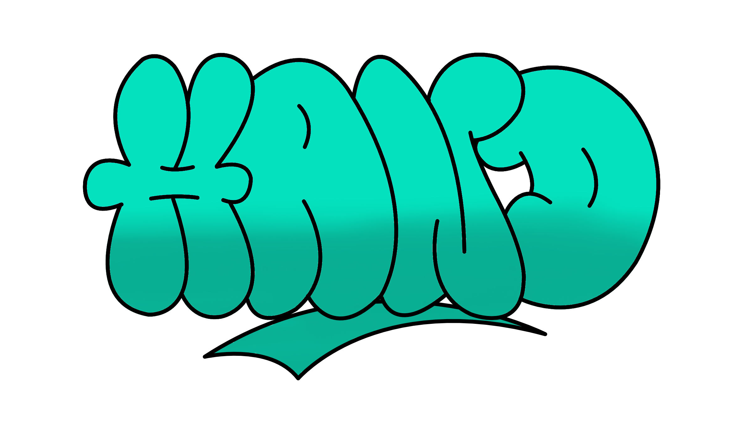 hand Graffiti Tutorial Step 7 graphic