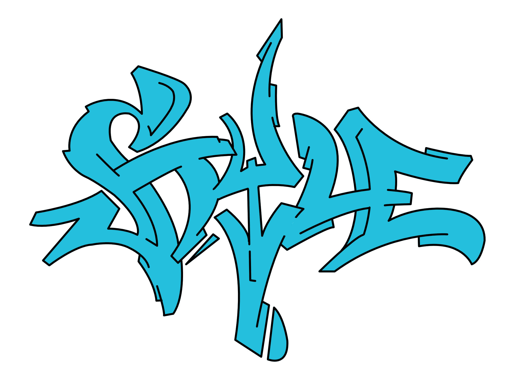 style Graffiti Tutorial Step 7 graphic