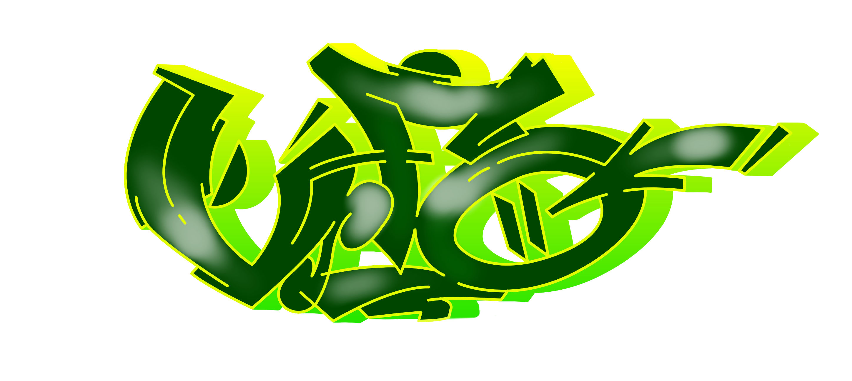 ufo Graffiti Tutorial Step 7 graphic