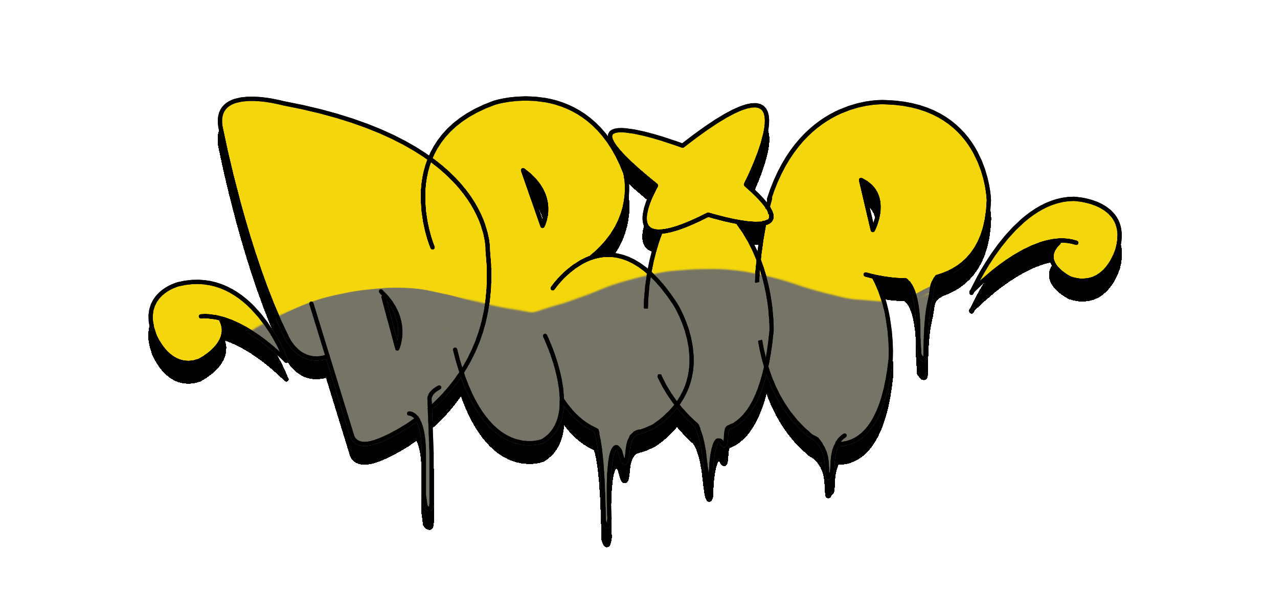 drip Graffiti Tutorial Step 7 graphic
