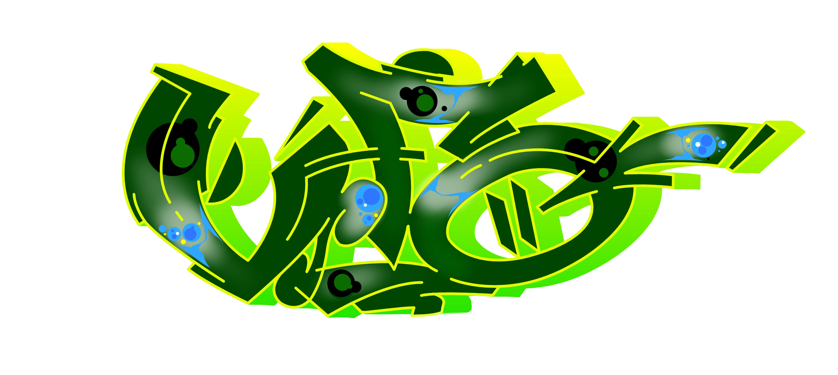 ufo Graffiti Tutorial Step 8 graphic