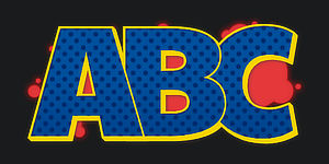 Use Wildstyle Graffiti Font ABC graphic