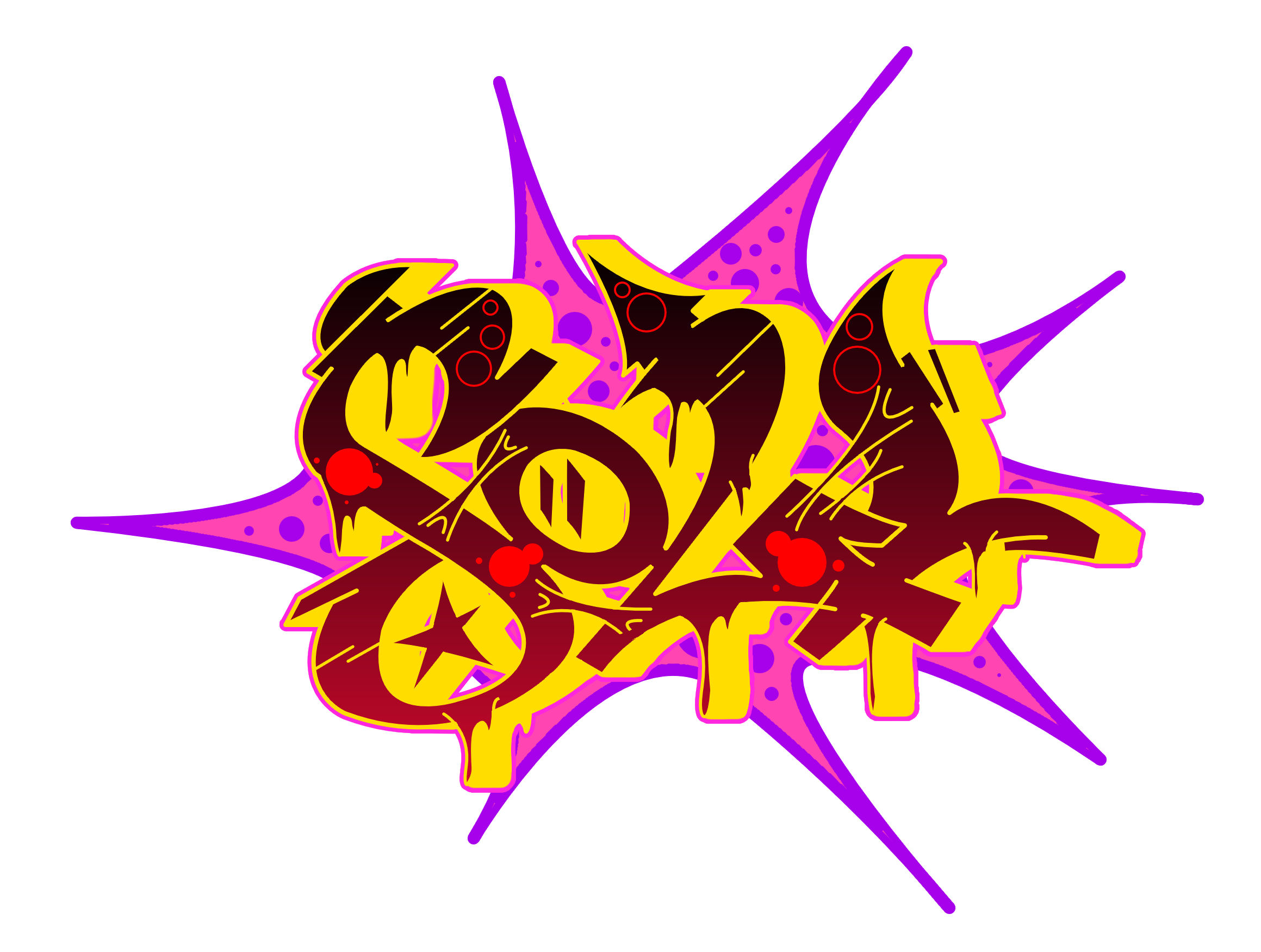 “Soul” als Graffiti in 12 Schritten zeichen